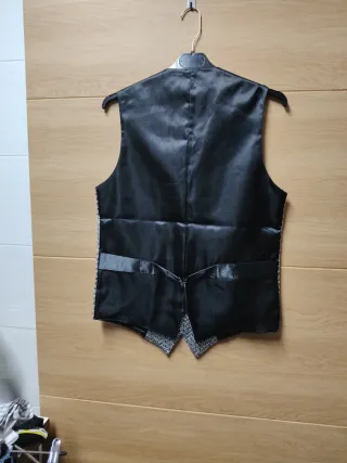 Chaleco de vestir hombre estampado talla