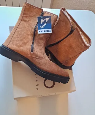Botas forradas T42 hombre Vallera
