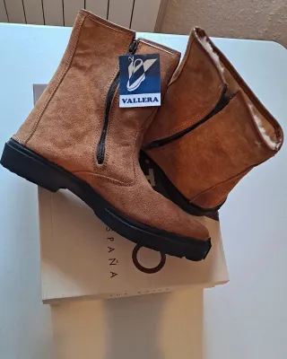 Botas forradas T42 hombre Vallera