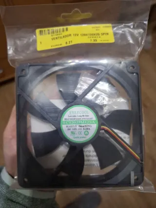 Ventilador PC 12V 120x120x25 3PIN