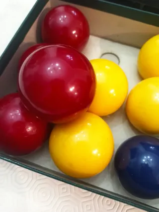 Set 9 bilie Aramith Super per boccette