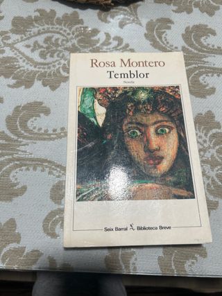 Libro Temblor de Rosa Montero
