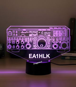 Lámpara led 3d emisora Yaesu ft-950 +indicativo