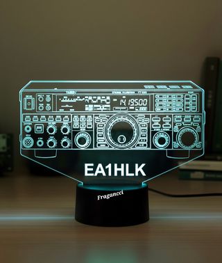 Lámpara led 3d emisora Yaesu ft-950 +indicativo