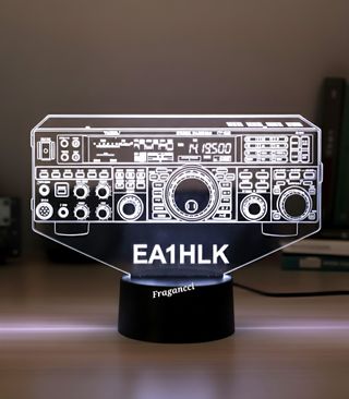 Lámpara led 3d emisora Yaesu ft-950 +indicativo