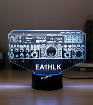 Lámpara led 3d emisora Yaesu ft-950 +indicativo