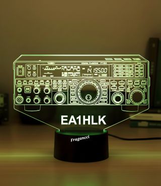 Lámpara led 3d emisora Yaesu ft-950 +indicativo