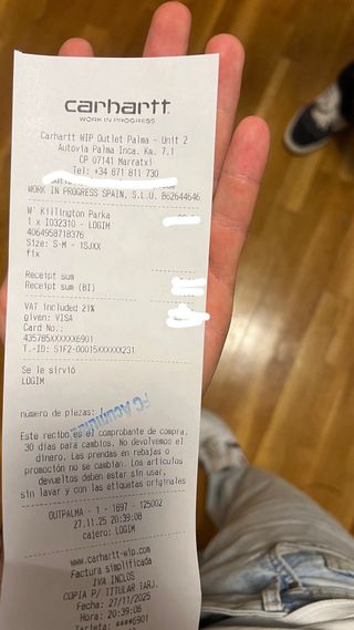 Parka Carhartt WIP W' Killington 1032310