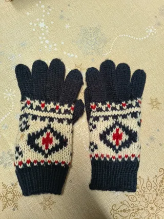 Conjunto gorro y guantes invierno