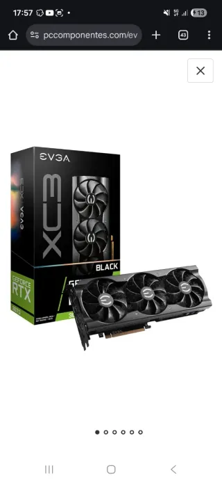 RTX 3070 EVGA XC3 Ultra Gaming