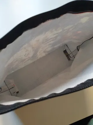 ❤Neceser estampado gato y flores