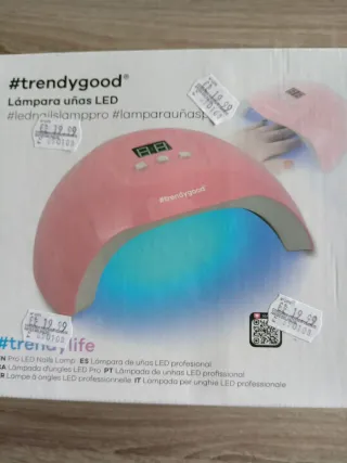 Lámpara UV/LED TrendyGood Rosa