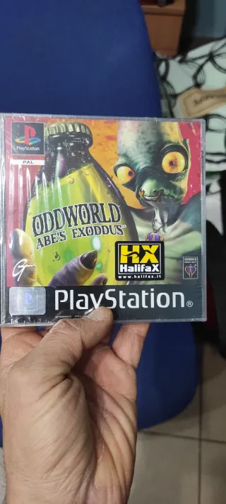 Oddworld Abe's Exoddus PlayStation Nuovo sigillato