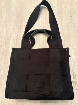 Bolso Tote Negro Zara