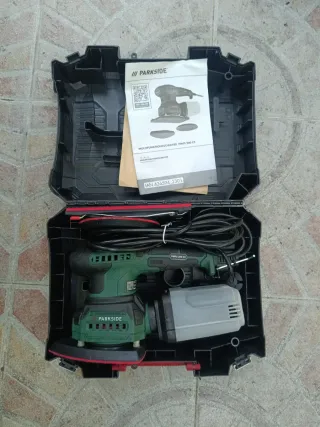 Lixadora Orbital Parkside PMFS 200 C3