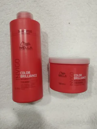 Wella Invigo Color Brilliance Champú y Mascarilla
