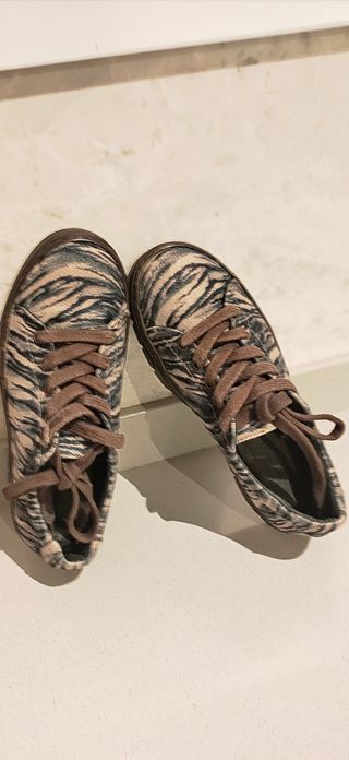 Zapatos de mujer estampado cebra