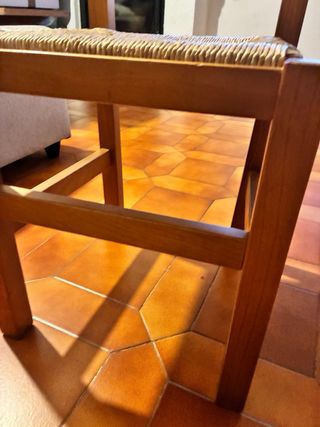 Mesa comedor extensible y 8 sillas