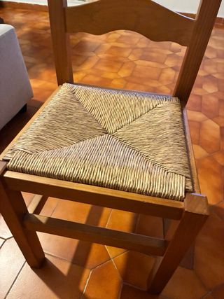 Mesa comedor extensible y 8 sillas