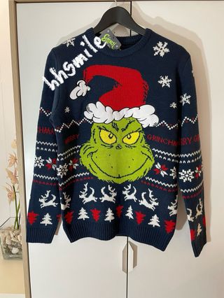 Jersey Navideño The Grinch T. S * SOLO ENVIOS *
