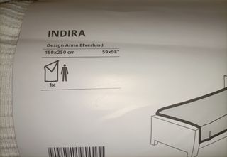 Copriletto singolo Indira Ikea 150x250