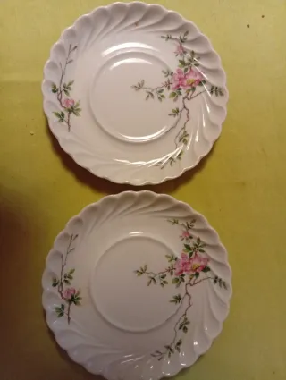 2 Platos Haviland Limoges 15 cm