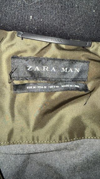 Anorak verde militar invierno