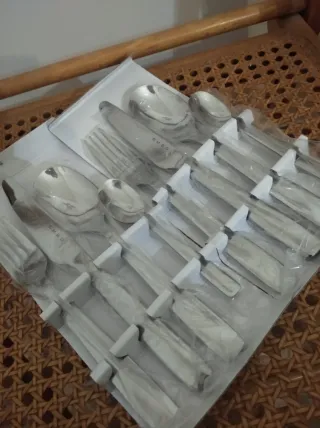 Set posate Smeg Acciaio Inossidabile