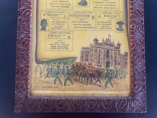 Cartel Toros Madrid 1954 Fiestas San Isidro