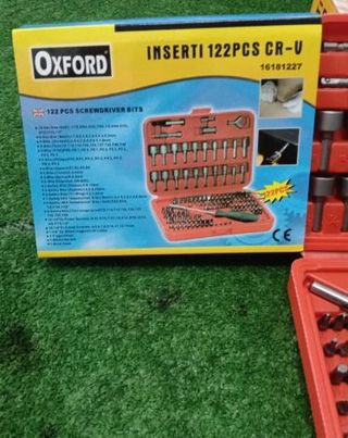 Valigetta inserti e bussole Oxford 122 pezzi