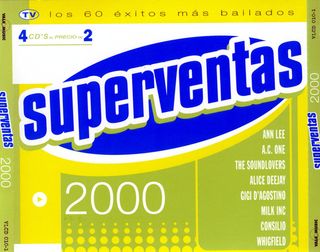 Superventas 2000 - 4 CDs Música Éxitos Bailados