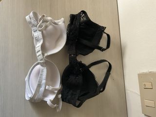 Set reggiseno Tezenis nero e bianco