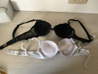 Set reggiseno Tezenis nero e bianco