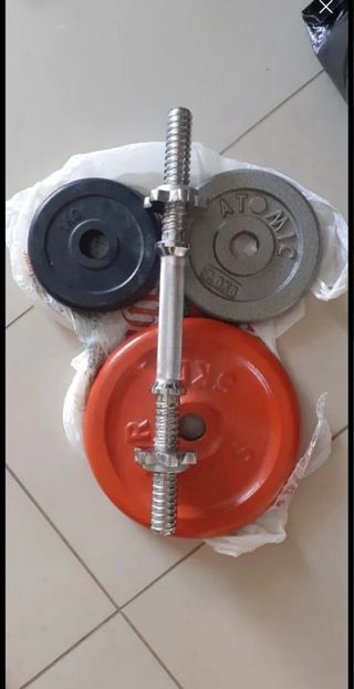 Discos de pesas para mancuernas