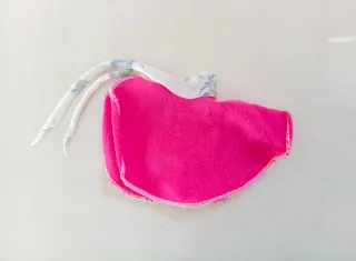 Barbie Moda Joven Falda Pareo Rosa Fucsia