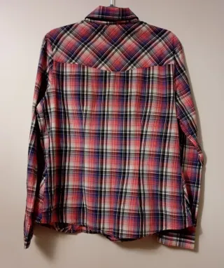 Camicetta donna a quadri taglia XL