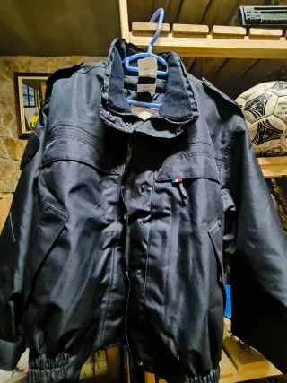 Chaqueta Police Francesa Negra