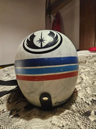 Casco Moto Jet abierto retro con bluetooth