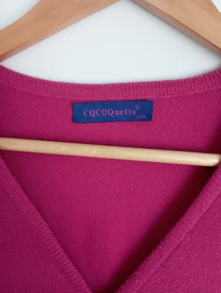 Chaqueta Corazones Morada Talla S