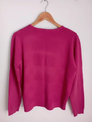 Chaqueta Corazones Morada Talla S