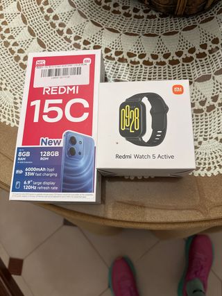 Xiaomi Redmi 15C e Watch 5 Active