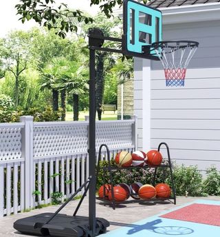 Canasta de Baloncesto Ajustable de 180-270 cm