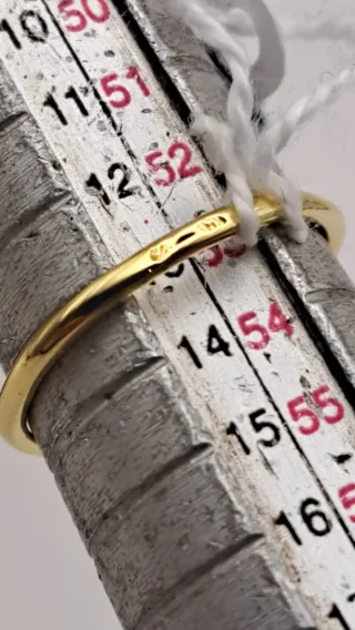 Anillo Oro 18k Zafiros y diamante