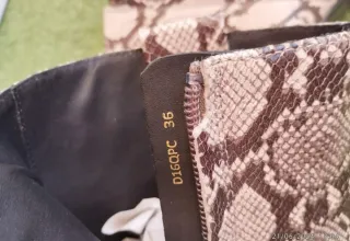 Botas Geox Mujer Animal Print Tacón