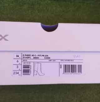 Botas Geox Mujer Animal Print Tacón