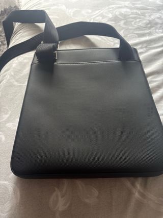 Bandolera Lacoste Negra Unisex