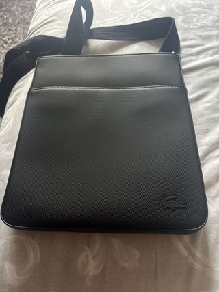 Bandolera Lacoste Negra Unisex