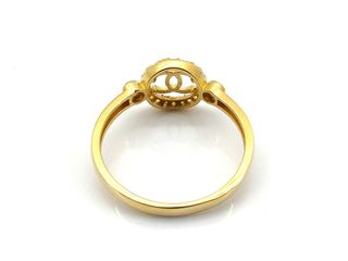 sortija oro 18k con circonita t. 16 (17,84 mm)