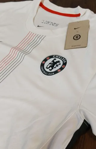 Camiseta Chelsea Nike Blanca Talla XL
