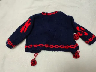 Kaiku Olentzero infantil azul y rojo 3 años